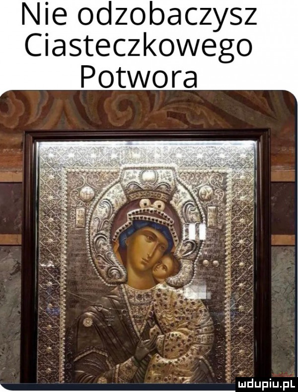 nie odzobaczysz ciasteczkowego potwora