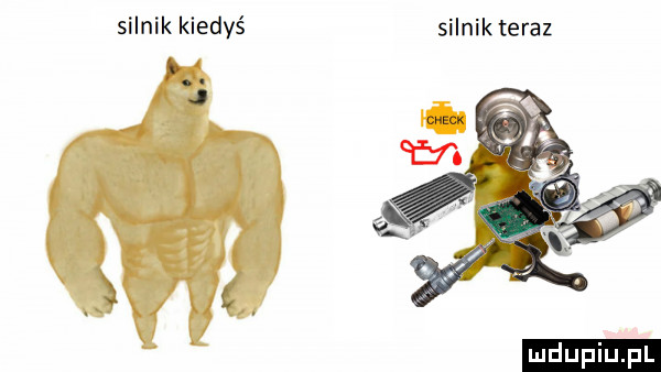 silnik kiedyś n. silnik teraz