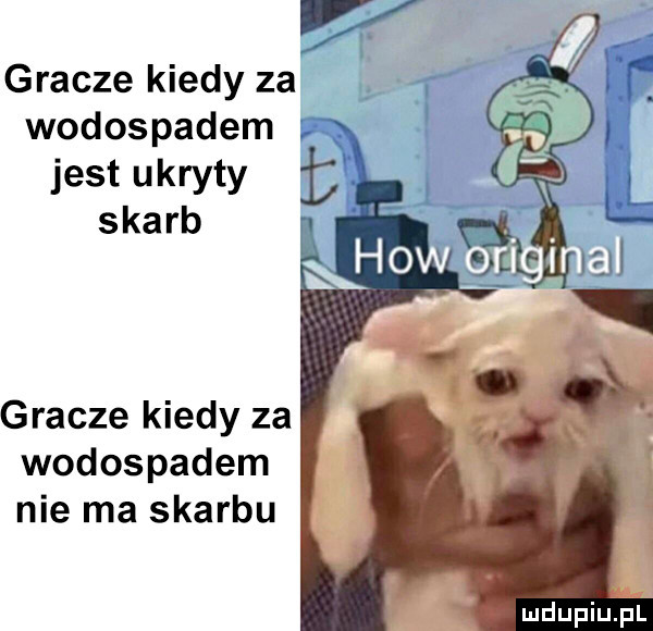 gracze kiedy za wodospadem x jest ukryty t skarb gracze kiedy za wodospadem nie ma skarbu
