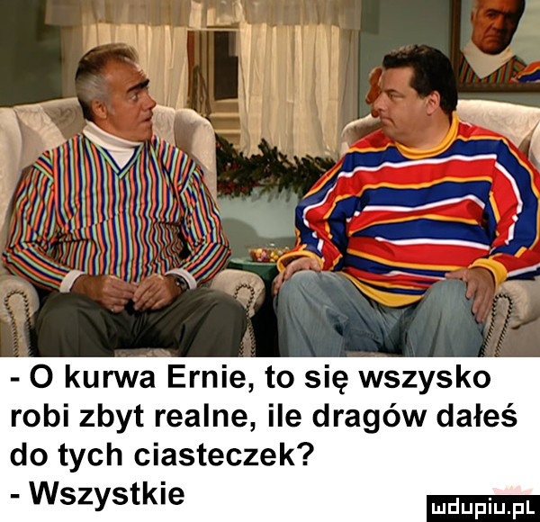 o kurwa ennie to się wszytko robi zbyt realne ile dragów dałeś do tych ciasteczek wszystkie