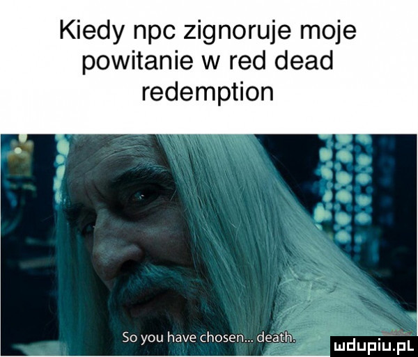 kiedy nbc zignoruje moje powitanie w red diad redemption so y-u hace chojen. death
