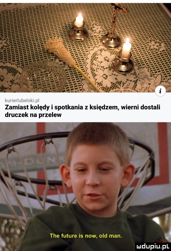 kummmsm pl zamiast kolędy i spotkania z księdzem wierni dostali druczek na przelew. q. tee future is now ocd man. j