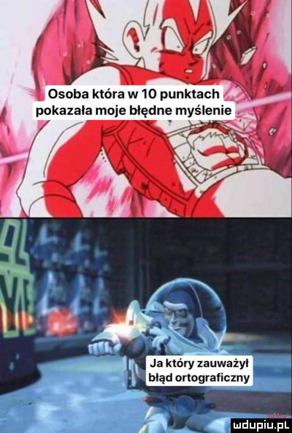 ja który zauważył błąd ortograficzny ma