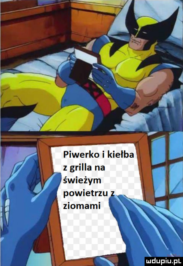 piweńko i kiełka z grilla na świeżym powietrzu ziomami m