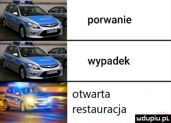 porwanie wypadek otka rca restauracja