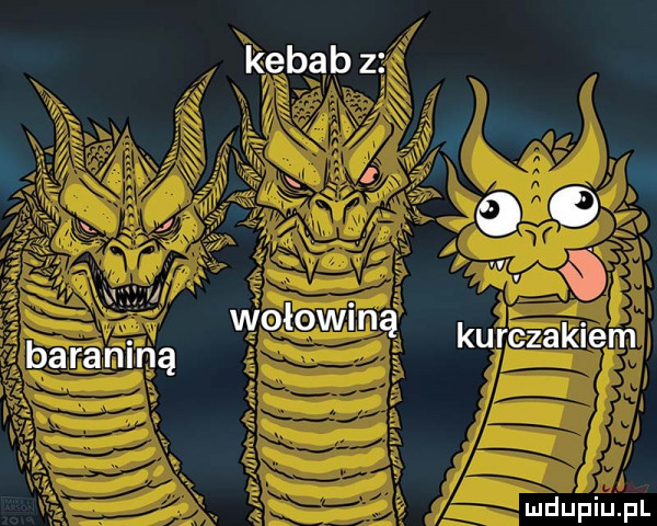kebab z o lżej wołów. ina kurczakiem baraniną
