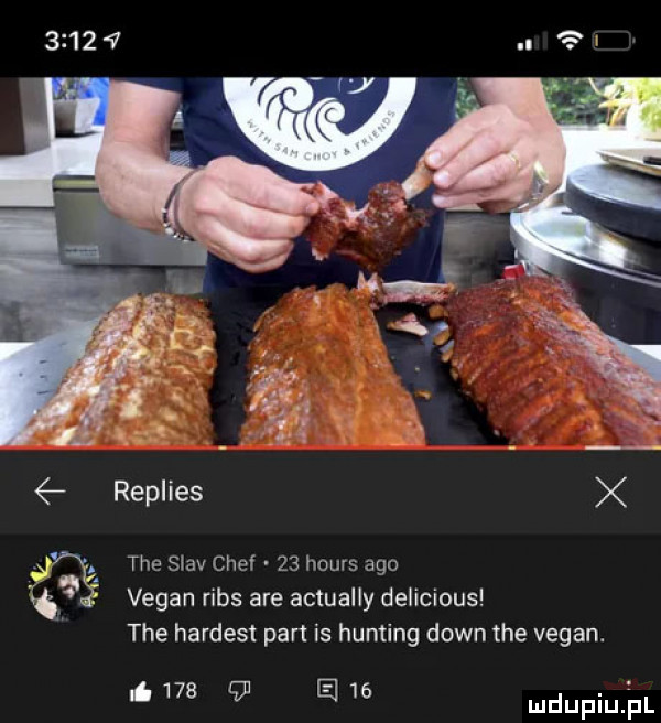 replies tee slav chef    hours ago vegan rias are actually delicious tee hardest pan is hunting down tee vegan.     qm   dupiujul