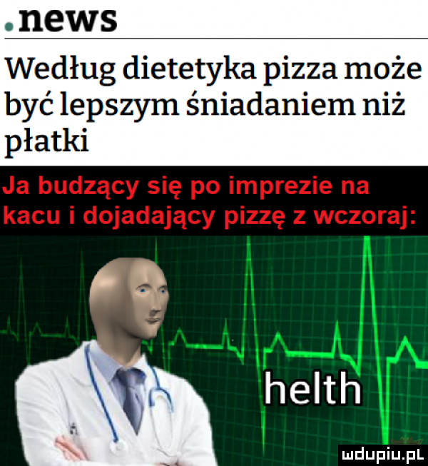 według dietetyka pizza może być lepszym śniadaniem niż płatki heath