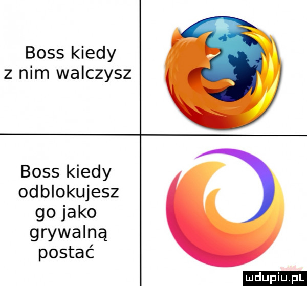 boss kiedy z nim walczysz boss kiedy odblokujesz go jako grywalną postać ludu iu. l