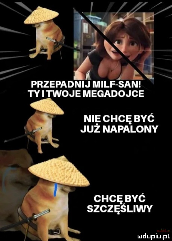przepadnij milf sani ty i twoje megadojce nie chcę być już napalony chcę być szczęśuwv