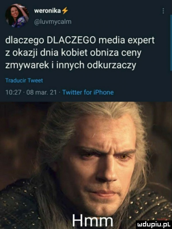 gx weronik iuvmycalm dlaczego dlaczego media expert z okazji dnia kobiet obniza ceny zmywarek i innych odkurzaczy rm twee          mar.    twitter lot iphone hmm mdﬁﬁiuﬁl