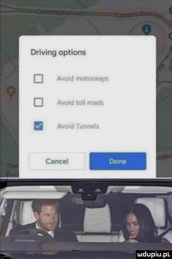driving options
