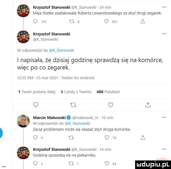 k zyinaf stanowski kjvannwśkw    mm maja staska zamkowa rubena lewsndowskwega za zbyt drog zegarek o w u    m klzyszml sromu m mmwsm w ndpowdn dn kjlanowskx i napisała że dix ibj godzinę sprawdzą się na komórce więc po co zegarek.     w   mm      time xmaumuvu   mm uouanv am   cymly z twueu abs mam o d.   l marcin maknwskl. makowskim u mm w odpowiedz do krstanowskx zaraz promem em moze  n okazać max droga kumaka o     w qu smowsm m smuwm u mm gudzmę sprawdzą się na pwekamlku o u u