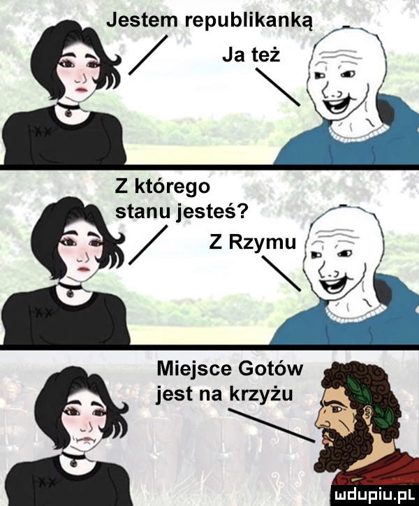 jestem republikanką x jateż z którego stanu jesteś miejsce gotów jest na krzyżu