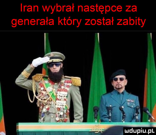 iran wybrał następce za generała który został zabity