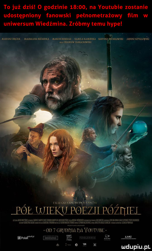 to już dziś o godzinie      . na youtubie zostanie udostępniony fanowski pełnometrażowy film w uniwersum wiedźmina. zróbmy temu hyle mam rm male immmm mmummmmm mmmmm wan mwmw njai mmm wmmwmwmw hvouu vwm w mh uleiqjpoezh póżniel ud   hqwhih fm yugu bi eda