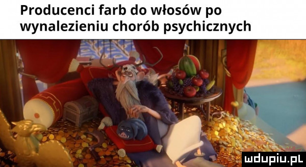 producenci farb do włosów po wynalezieniu chorób psychicznych
