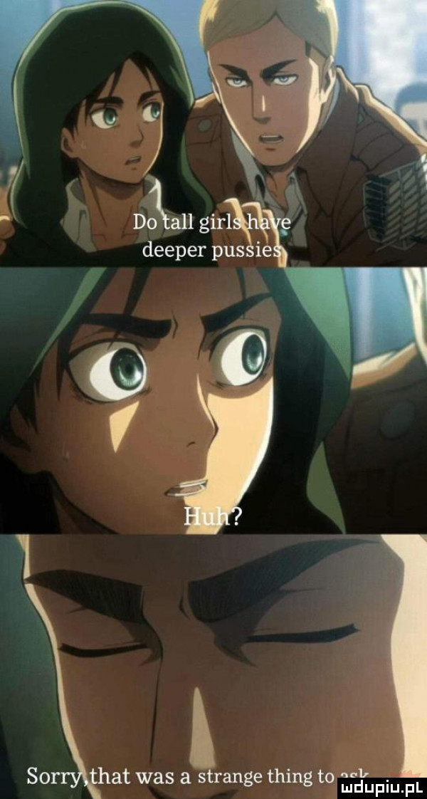 so hat was a strange tamg to