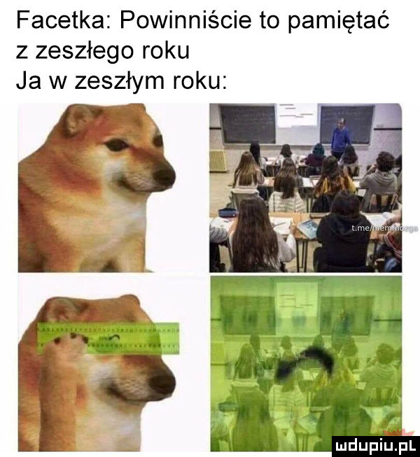 facetka powinniście to pamiętać z zeszłego roku ja w zeszłym roku