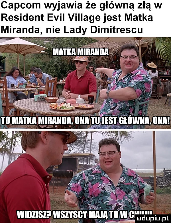 calcom wyjawia że główną złą w rewident emil village jest matka miranda nie lady dimitrescu