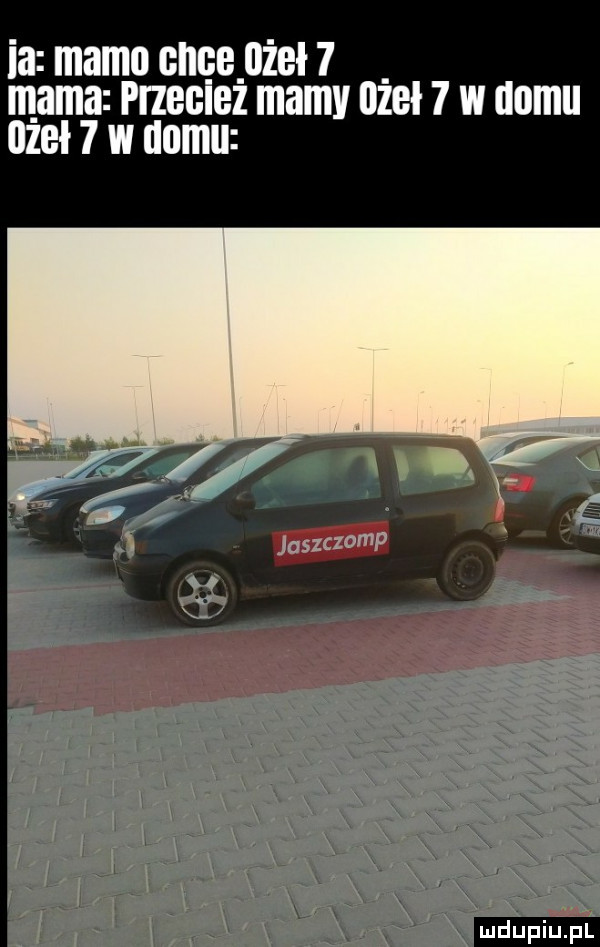 ia mamo cnęepżeł   mama przeciez mamy nzeł   w domu lizel   w domu