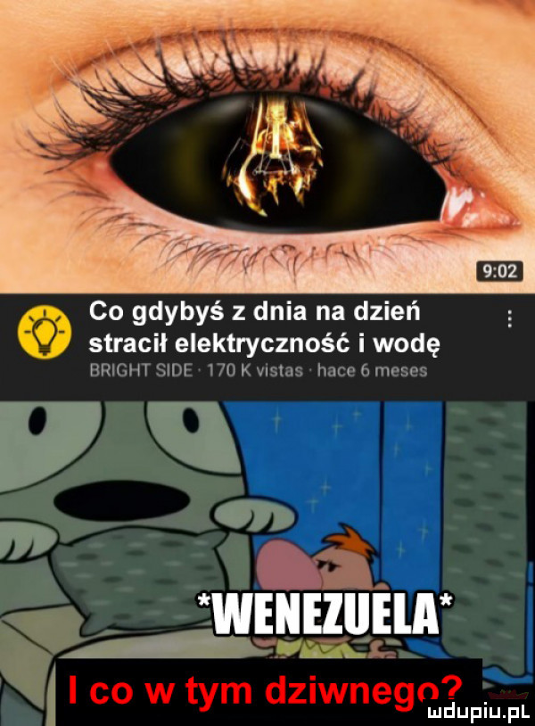 co gdybyś z dnia na dzień stracił elektryczność wodę heh i l h iwvmv na weneziiha m i i co w tym dziwnego aupiupl