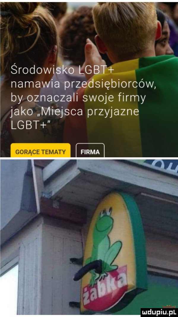 x   x środów gbr nada rzedsiębiorców by oznaczali swoje firmy jako młćjsca przyjazne lgbt