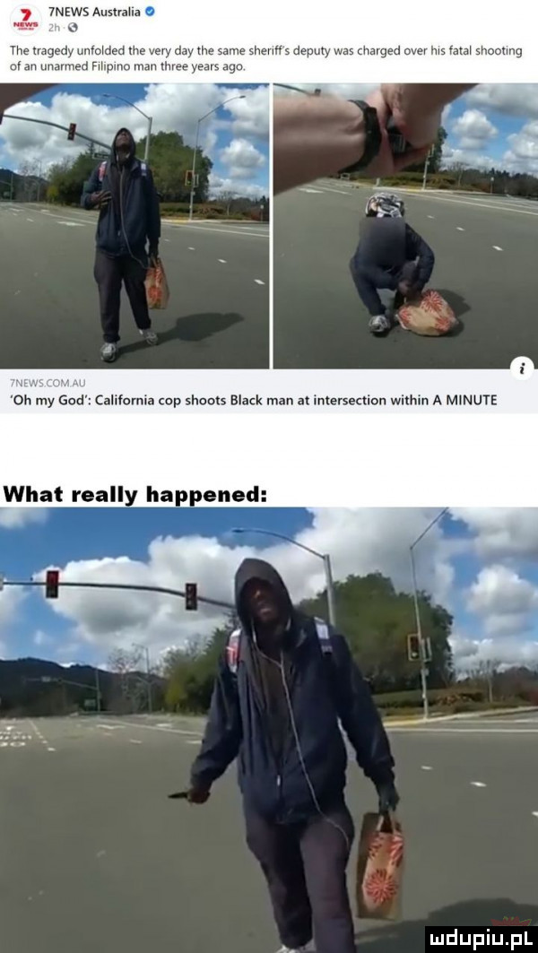 mes auslvaha i. tee ragedx mmm tee vary dcy tee same scen s deruty was merged l nf n manned fmpmo man wie yeats     o my gad california cop shoots black man at inlevsectiorl within a minute wiat rea y happened a