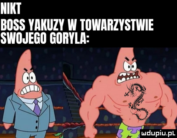 iiikt boss yakuzy w towarzystwie swojego oobyla