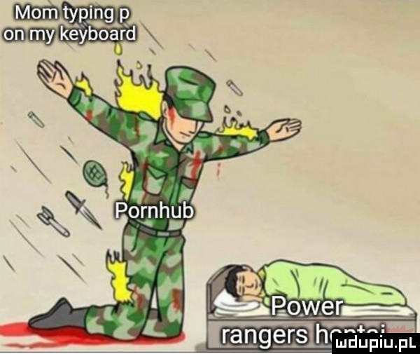 mam taping p on my keyboard rangers qed  t . fl