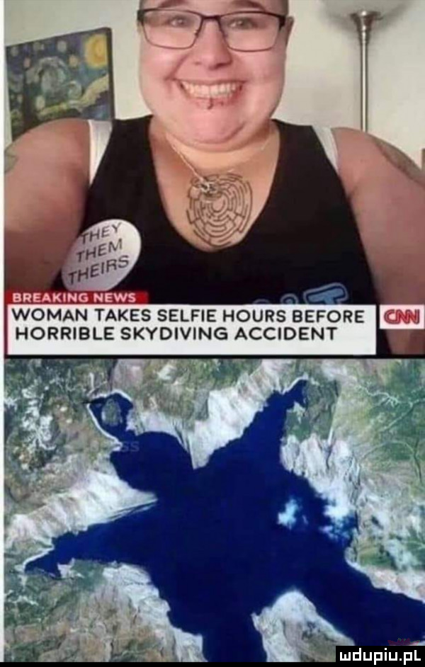 breaking news é wiman tabes selfie hours before m horrible skydiving accident mdupiupf