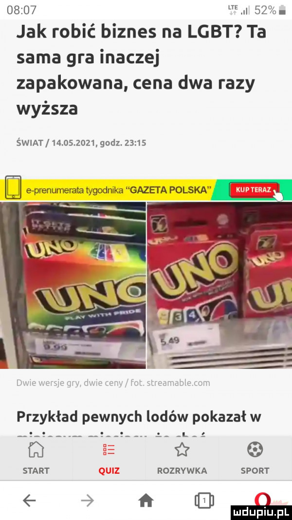 e    jak robić biznes na lgbt ta sama gra inaczej zapakowana cena dwa razy wyższa świr           godz.       lj e prenumerata tygodmka gazei a polska przykład pewnych lodów pokazał w v z. j ch. start rozrywka sport eon
