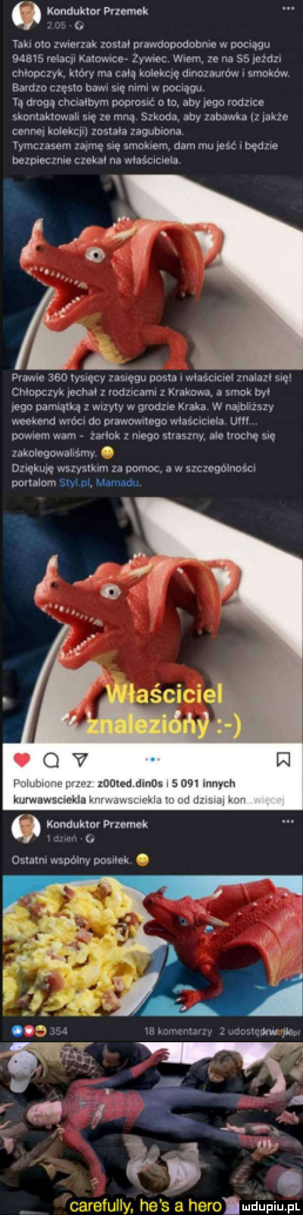 konduktor przemek. abakankami ta k     zwierzak       wawdupodobnle w pociągu  a    relacjl ka lowvce zy mer. wiem ze na se jeździ chłopczlyk hor ma całą knlekqę dmomum w smoków bardzo sasie bm się mani w pociągu tą drogą chciałbym doomslc n to aby jego rodzice skunmklnwnh  m n mnq. sum   any lam mks jak cennej kuleﬁcclll zostala ambona tymczasem zalce snę smutnym. darn mu jeść taq dne harp akme czekał na właścncnem prawne     ym cy. ncgu nom właścncnel znalan mo chmpczyr iechał rodzlcarni z krakowa. a smok bw rego panama   wizyty w gronzne kraka w na nlvzszy weekend wrąc. do nam amigo masc mela um v powiem wam zatok z niego swaszrvy. ale trochę sue zakolcguwuhśmy. docking wuzyslknn to nimes. u w szczogólnuśc dortalom sm ui. mamaav. knuduklor przemo k. abakankami. ostaxnu wspolny pnsnłek