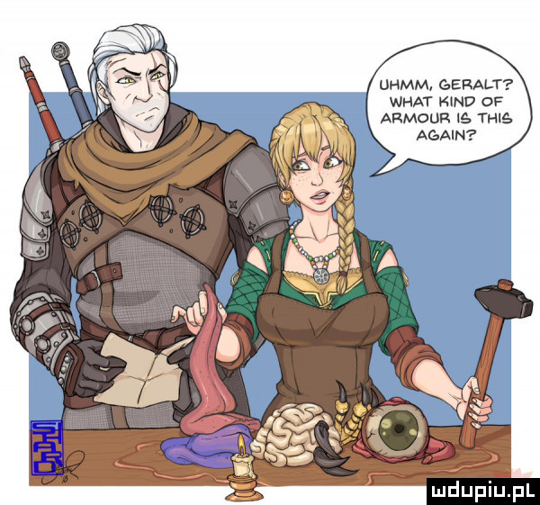 wiat kand of armour ie. tai  w. l a r e e m m h u