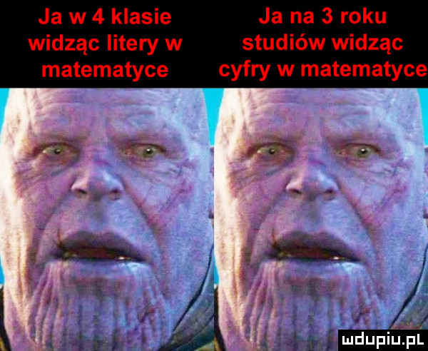 ja w   klasie ja na   roku widząc litery w studiów widząc matematyce cyfry w matematyce