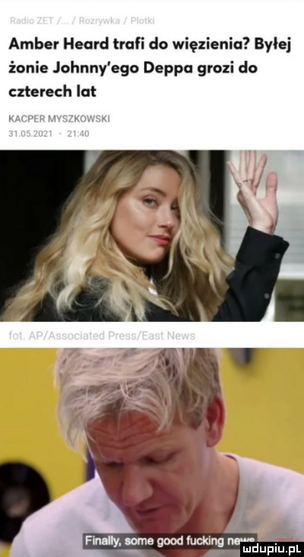 amber heard trafi do więzienia byłej żonie johnny ego deppa grozi do czterech lat