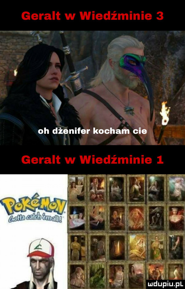 geralt w wiedźminie   oh dżenifer kocham   geralt w wiedźminie   e a wiń iv