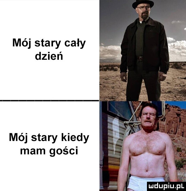 mój stary cały dzień mój stary kiedy mam gości