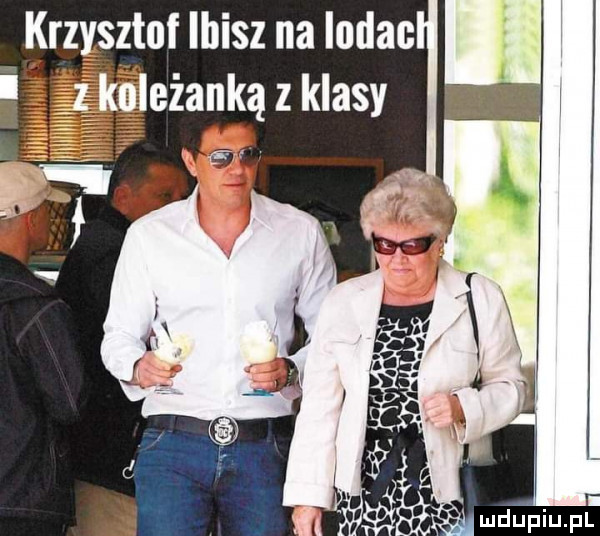 krzysztof ibisz na lodac l i koleżanką z klasy