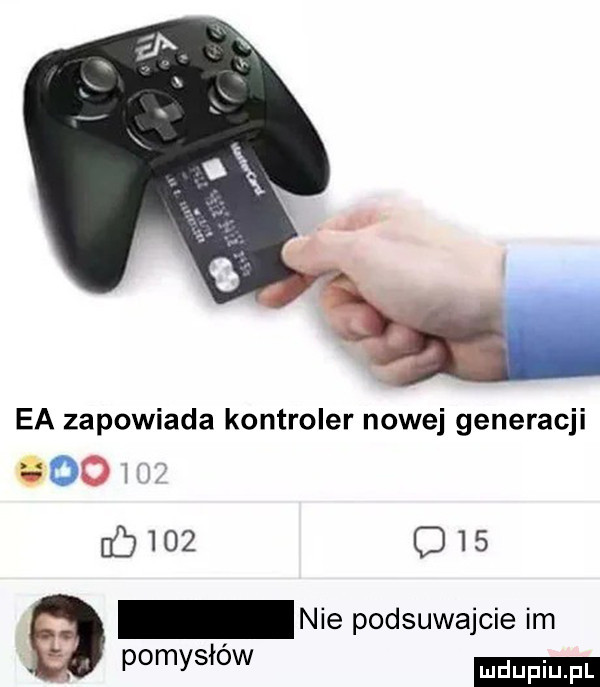 ea zapowiada kontroler nowej generacji boom      q   nie podsuwajcie im pomys ow