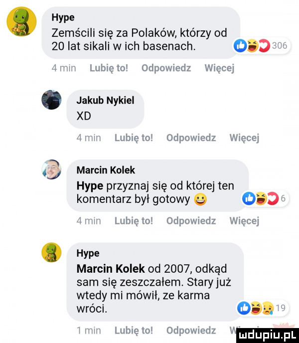 o zemścili się za polaków którzy od    lat sikali w ich basenach. ocd fm  mm lunięto odpowiedz więcej. jakubnykiei xd  mm lubiewo odpowiedz więcej gy marcin kolek hyle przyznaj się od której ten komentarz był gotowy o d    mm lubiewo odpowiedz więcej. we marcin kolek od      odkąd sam się zeszczałem. staryjuż wtedy mi mówił ze karma wróci. o  mm lubięlo  dpownedz w