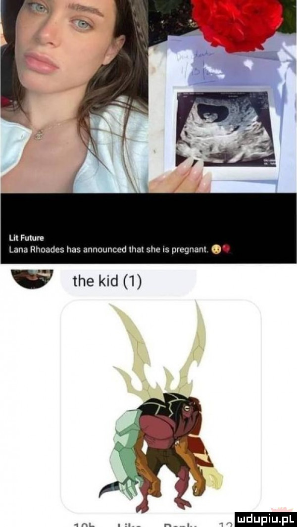 lil filur lana rhoades has announced man sie ws pregnam o w tee kad