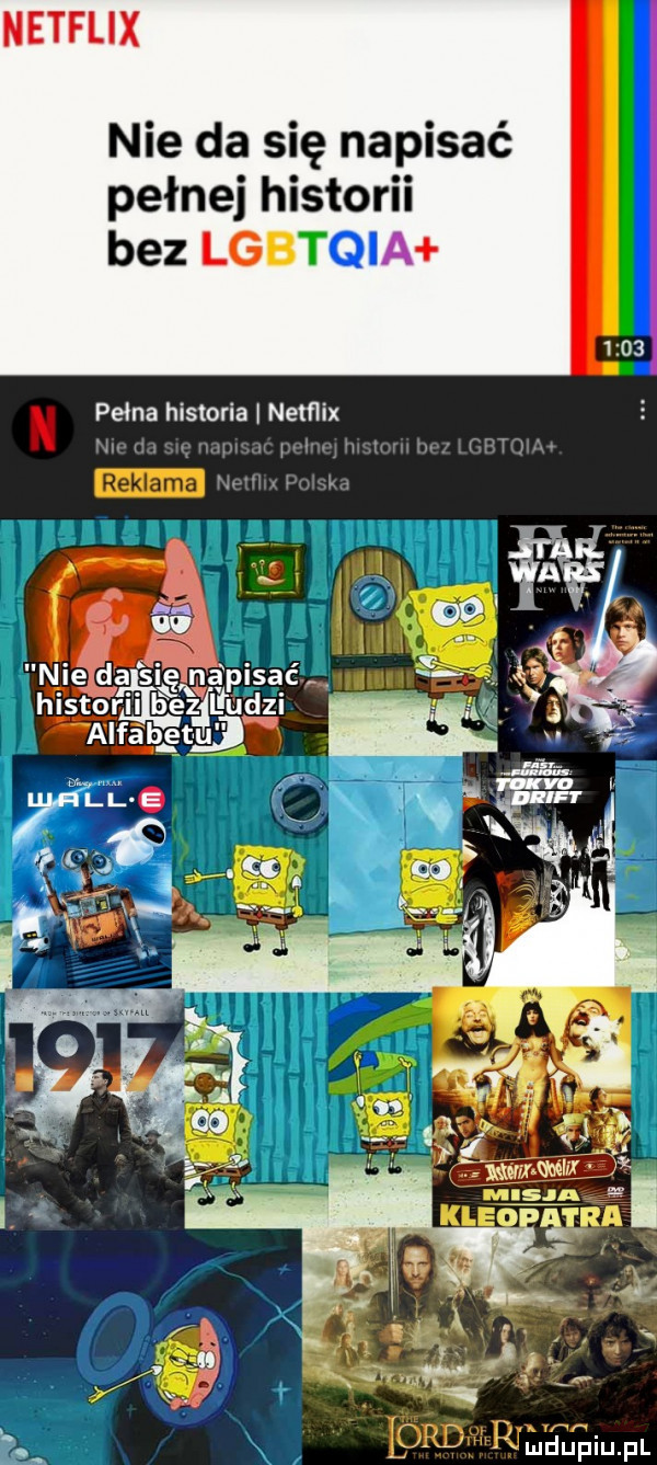 nie da się napisać pełnej historii bez tai pełna historia netflix i y w w   inn lordrh migi fl
