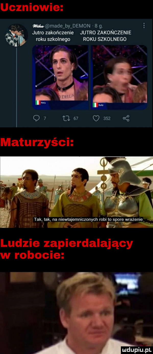 m madejypww g jutro zakończenie jutro zakonczenie roku szkolnego roku szkolnego q         q     tak lak na niewtajemniczonych robi io spore wrażenie. w a ham pl