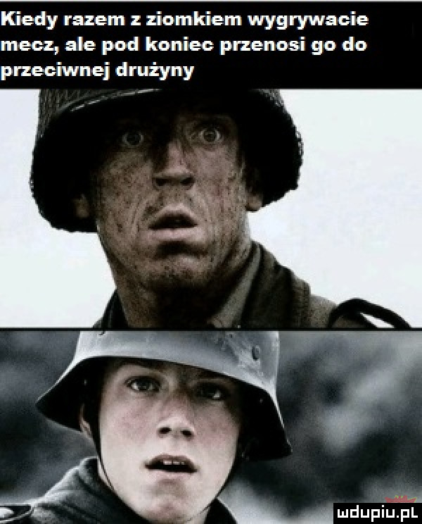 kiedy razem ziomkiem wygrywanie mecz abe pod koniec przenosi go do przeciwnej drużyny