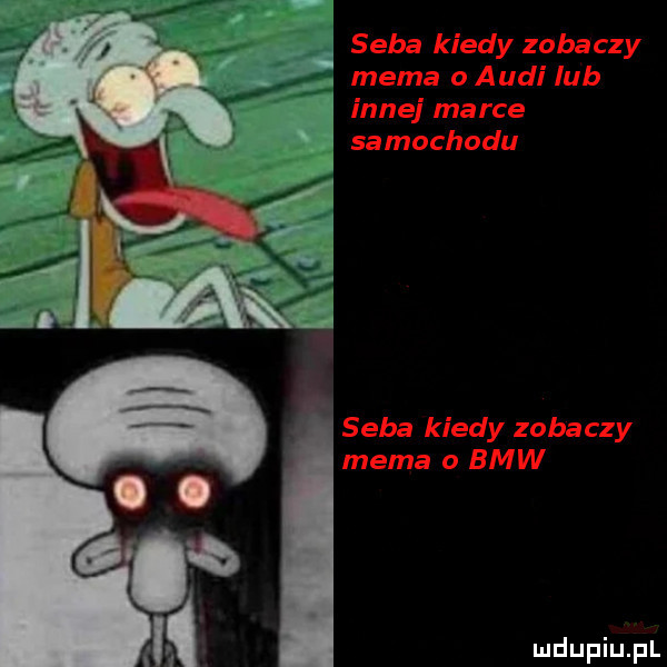 seba kiedy zobaczy mema   audi lub innej marce samochodu seba kiedy zobaczy mema o bmw