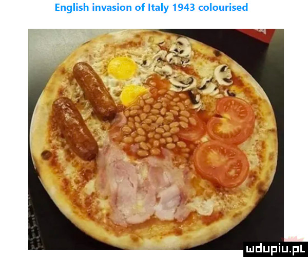 english invasion of italy      colourised