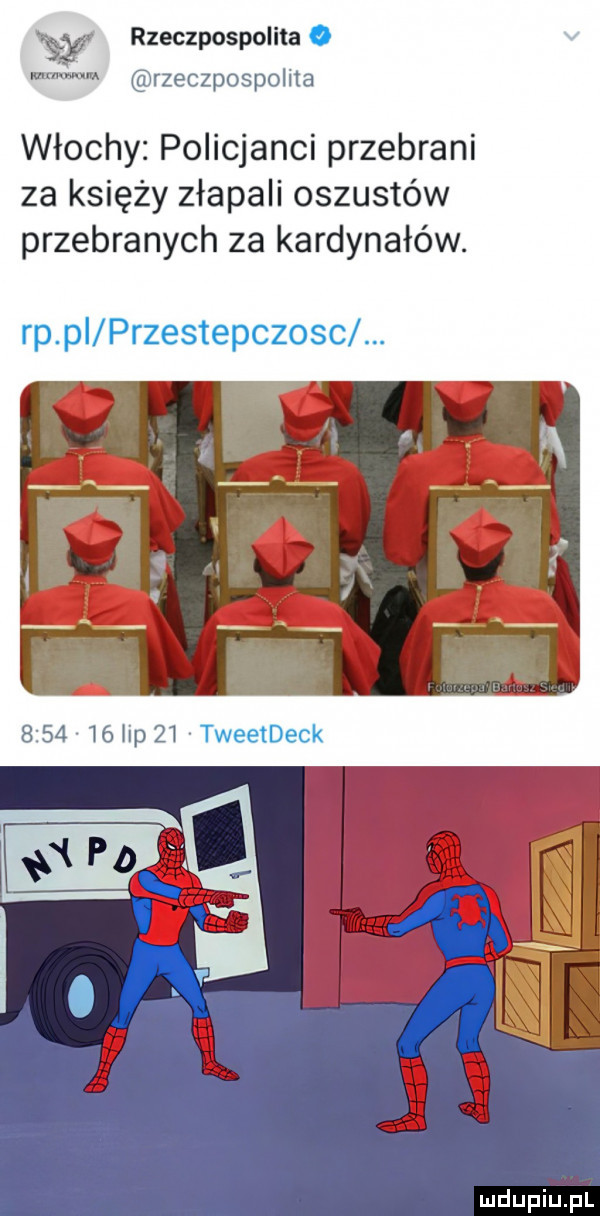 v rzeczpospolita   mmm rzeczpospolita włochy policjanci przebrani za księży złapali oszustów przebranych za kardynałów. rp pl przestępczosc.      tóhpżt lweabeck