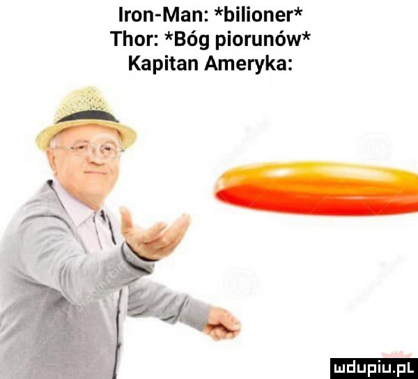 iron man bulioner thor bóg piorunów kapitan ameryka ludu iu. l