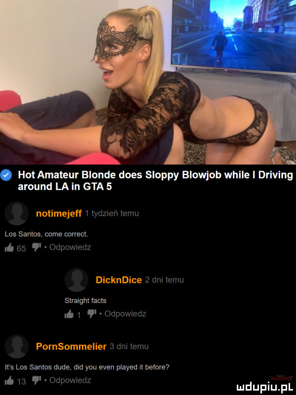 hot amateur blonde dres sloppy blowjob weile i driving around la in gta   notimejeff w w los santos cole canes a. dickndice m r w slralgm acis it w z pornsommelier it s los samos dude mu y-u eden played u netem b. w